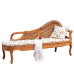 Handwoven Teakwood Empress Lounger Handwoven Teakwood Empress Lounger