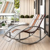 Single Summer Rocking Chair Lounger for Home Balcony Single Summer Rocking Chair Lounger for Home Balcony