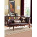 American Solid Wood Queen Chair Fabric Balcony Relaxation Taipei Chair Sofa Bedroom Beauty  European Single Lounger Chair