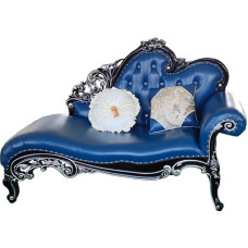 Top Grain Leather Lounge Chaise Sofa With 18 Colors