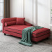 American Upholstered Royal Lounger Sofa Bed Foam Hotel Single Recliner