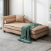 American Upholstered Royal Lounger Sofa Bed Foam Hotel Single Recliner
