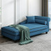 American Upholstered Royal Lounger Sofa Bed Foam Hotel Single Recliner