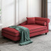 American Upholstered Royal Lounger Sofa Bed Foam Hotel Single Recliner