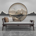Modern Zen Single Chair Customized for Small Bedroom Modern Zen Single Chair Customized for Small Bedroom