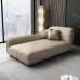 Luxurious Minimalist Waterproof Wear Resistant Cat Claws Velvet Sofa Living Room Bedroom Whole Set Solid Wood Single Princess Lounger