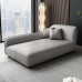 Luxurious Minimalist Waterproof Wear Resistant Cat Claws Velvet Sofa Living Room Bedroom Whole Set Solid Wood Single Princess Lounger