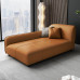 Luxurious Minimalist Waterproof Wear Resistant Cat Claws Velvet Sofa Living Room Bedroom Whole Set Solid Wood Single Princess Lounger