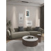 Italian Minimalist Fabric Sofa Nordic Simple Corner Curve Designer