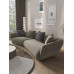 Italian Minimalist Fabric Sofa Nordic Simple Corner Curve Designer