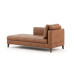 Scandinavian Luxury Leather Armchair for Small Living Room