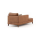 Scandinavian Luxury Leather Armchair for Small Living Room