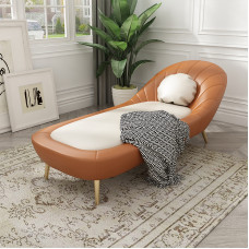 Italian Luxury Princess Chaise Lounges Modern Small Living Room Balcony Bedroom Lazy Sofa Bed End Table