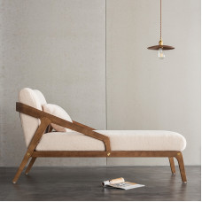 Solid Wood Queen Chair Bed Settee European Single Sofa Modern Recliner Tech Fabric New Chinese Sofa Bed