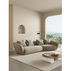 Luxury Modern Arc Sectional Sofa for Home
