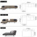 Luxurious Bedroom Princess Chairs European Living Room Leather Sofa Lazy Lounger