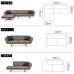 Luxurious Bedroom Princess Chairs European Living Room Leather Sofa Lazy Lounger