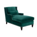 American Country Fabric Royal Chair Nordic Ink Green Lazy Recliner French Casual Royal Sofa Hotel Royal