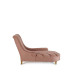 American Luxury Princess Sofa Single Lounge Chair Balcony Home Leisure Small Size Tuffet Solid Wood Beauty Daybed