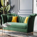 Small Bedroom Luxury Princess Relaxing Chair Loveseat Sofa Bed Single Solid Wood Living Room Sofa Set