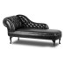 American Country Leather Princess Chair Lazy Sofa Living Room Soft Pack Design French Vintage Beauty Daybed Lounge Chair