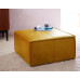 Nordic Luxe Genuine Leather Square Ottoman Stool Nordic Luxe Genuine Leather Square Ottoman Stool