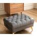 Luxury Velvet Clothand Leather Sofa Stools Luxury Velvet Clothand Leather Sofa Stools