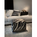 Italian Style Minimalist Zebra Fashion Leather Creative Sofa Footstool Modern Rectangle Household Shoe Changing Stool Italian Style Minimalist Zebra Fashion Leather Creative Sofa Footstool Modern Rectangle Household Shoe Changing Stool