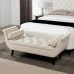 Nordic Luxury Ottoman Bench Shoe Stool Bed End Sofa Stool