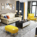 Modern Minimalist Leather Sofa Set for Living Room 3 Seater Modern Minimalist Leather Sofa Set for Living Room 3 Seater