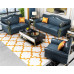 Modern Minimalist Leather Sofa Set for Living Room 3 Seater Modern Minimalist Leather Sofa Set for Living Room 3 Seater