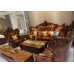 Luxury European Leather Sofa Set for Large Mansion Luxury European Leather Sofa Set for Large Mansion