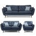 Scandinavian Leather Sofa Set Scandinavian Leather Sofa Set