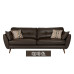 Scandinavian Leather Sofa Set Scandinavian Leather Sofa Set
