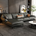 Leather Sofa Italian Minimalist Top Layer Cowhide Modern Living Room Nordic Luxury Noblewoman Art Leather Corner Sofa Leather Sofa Italian Minimalist Top Layer Cowhide Modern Living Room Nordic Luxury Noblewoman Art Leather Corner Sofa