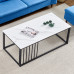 Modern Luxury ThreeSeater Leather Sofa Tea Table Set Modern Luxury ThreeSeater Leather Sofa Tea Table Set