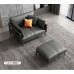 Modern Luxury ThreeSeater Leather Sofa Tea Table Set Modern Luxury ThreeSeater Leather Sofa Tea Table Set