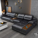 Genuine Leather Sofa Set Modern Minimalist for Family Rooms Genuine Leather Sofa Set Modern Minimalist for Family Rooms
