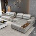 Genuine Leather Sofa Set Modern Minimalist for Family Rooms Genuine Leather Sofa Set Modern Minimalist for Family Rooms