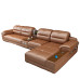 Genuine Leather Sofa Set Modern Minimalist for Family Rooms Genuine Leather Sofa Set Modern Minimalist for Family Rooms