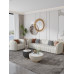 Italian Leather Sofa Living Room Small KTV 4 Seater Straight Row Sofa Set