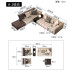 Italian Luxury Piano Key Leather Sofa Minimalist Living Room VillaBig Single Floor Corner Royal Sofa Italian Luxury Piano Key Leather Sofa Minimalist Living Room VillaBig Single Floor Corner Royal Sofa
