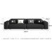 Italian Style Minimalist Tofu Leather Sofa 34 Person Italian Style Minimalist Tofu Leather Sofa 34 Person