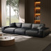 Leather Sofa Head Layer Cowhide Full Leather Italian Minimalist Straight Tofu Block Small Living Room Leather Sofa Head Layer Cowhide Full Leather Italian Minimalist Straight Tofu Block Small Living Room
