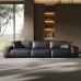 Leather Sofa Head Layer Cowhide Full Leather Italian Minimalist Straight Tofu Block Small Living Room Leather Sofa Head Layer Cowhide Full Leather Italian Minimalist Straight Tofu Block Small Living Room