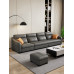 Electric Leather Sofa Bed Living Room Combination Modern Minimalist Storage Expandable New Electric Leather Sofa Bed Living Room Combination Modern Minimalist Storage Expandable New