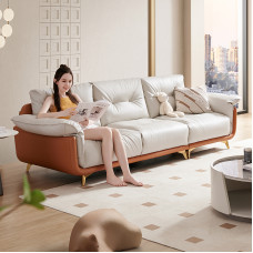 Modern Minimalist Luxury Small Living Room Straight ThreeSeat Fabric Sofa Modern Minimalist Luxury Small Living Room Straight ThreeSeat Fabric Sofa