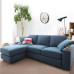 Chaise Sofa with Movable chaise position and Washable covers in various color Chaise Sofa with Movable chaise position and Washable covers in various color