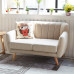 Scandinavian Fabric Sofa for Two Scandinavian Fabric Sofa for Two