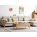 Modern Cloth Sofa Seating for 3 in a Small Living Room Modern Cloth Sofa Seating for 3 in a Small Living Room